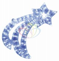светодиодная фигура летящая звездочка 62см в Екатеринбурге