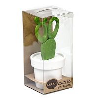 ножницы cactus с держателем, белые с зеленым в Екатеринбурге