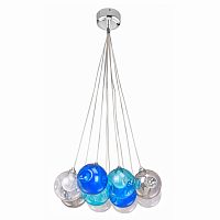 люстра bocci blue 10 прозрачное, голубое, пепельное стекло в Екатеринбурге