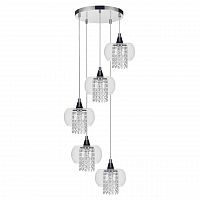 дизайнерская подвесная люстра spot light cordia 1192528 хром в Екатеринбурге