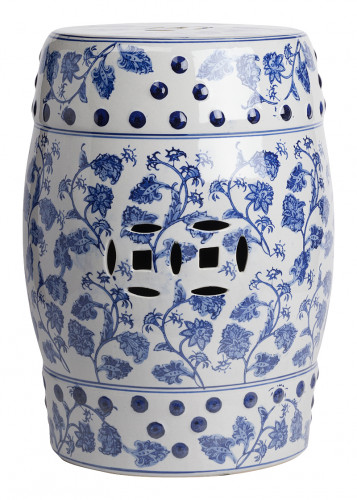 керамический столик-табурет garden stool fleur в Екатеринбурге