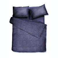 комплект постельного белья decoflux сатин семейный indigo dots в Екатеринбурге