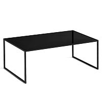 стол журнальный london lite black черное стекло в Екатеринбурге