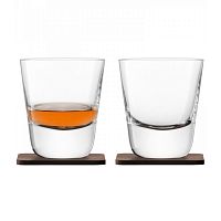 набор из 2 стаканов arran whisky с деревянными подставками 250 мл в Екатеринбурге