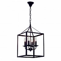 дизайнерская подвесная люстра spot light cage 9810404 черная в Екатеринбурге