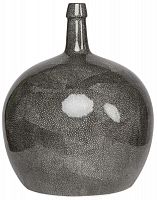 ваза настольная anaconda grey bottle wide в Екатеринбурге