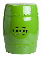 керамический столик-табурет garden stool зелёный в Екатеринбурге