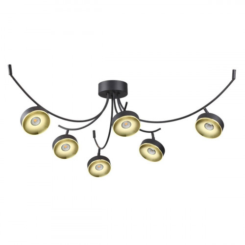 потолочная светодиодная люстра odeon light fineca 3812/42cl в Екатеринбурге