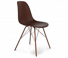 стул dsr коричневый s37 (eames style) в Екатеринбурге