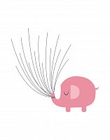 постер pink elephant а4 в Екатеринбурге