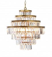 люстра alaine 50 латунь, прозрачное стекло в Екатеринбурге