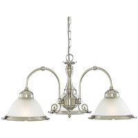 подвесная люстра arte lamp american diner a9366lm-3ss белая в Екатеринбурге