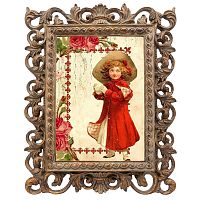 репродукция старинной рождественской гравюры in red в Екатеринбурге