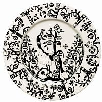 тарелка taika черно-белая в Екатеринбурге