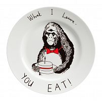 тарелка what i leave - you eat в Екатеринбурге