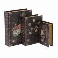 шкатулки-книги, набор 3 шт. мультиколор в Екатеринбурге
