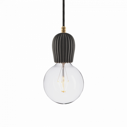 подвесной светильник beton rib black brass в Екатеринбурге
