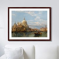 картина: santa maria della salute, venice, 1855г. в Екатеринбурге
