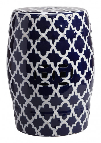 керамический столик-табурет istanbul stool dark blue в Екатеринбурге