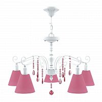 подвесная люстра lamp4you provence e4-05-wm-lmp-o-27-crl-e4-05-pk-dn в Екатеринбурге