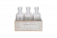 набор стеклянных бутылок flowers в Екатеринбурге