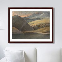 картина: view on lake maggiore at evening, 1781г. в Екатеринбурге
