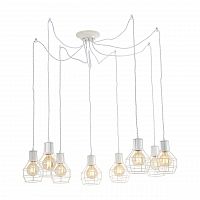 подвесная люстра arte lamp a9182sp-8wh в Екатеринбурге