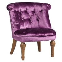 кресло sophie tufted slipper chair сиреневое в Екатеринбурге