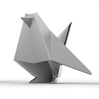 держатель для колец origami птица хром в Екатеринбурге