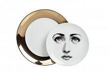 комплект тарелок пьеро форназетти golden faces в Екатеринбурге