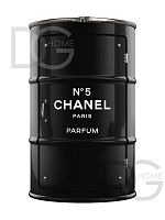 декоративная бочка-шкаф chanel №5 black l в Екатеринбурге