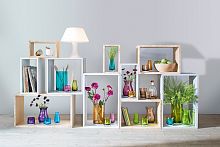 ваза цилиндрическая flower colour 25 см зелёная в Екатеринбурге