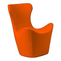 кресло papilio lounge chair оранжевое в Екатеринбурге