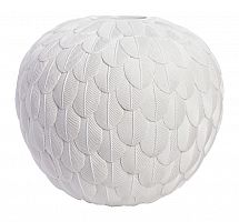 декоративная ваза elegant white (48*48*18) в Екатеринбурге