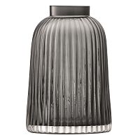 ваза pleat, 20 см, серая в Екатеринбурге