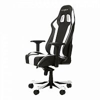 кресло геймерское dxracer king ks06 черно-белое в Екатеринбурге