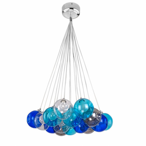 люстра bocci blue 15 прозрачное, голубое, пепельное стекло в Екатеринбурге