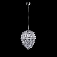 подвесной светильник crystal lux charme sp2+2 led chrome/transparent в Екатеринбурге