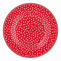 десертная тарелка dot red в Екатеринбурге