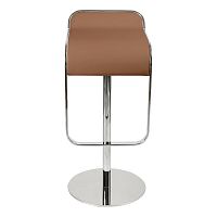 барный стул lem style piston stool коричневая кожа в Екатеринбурге