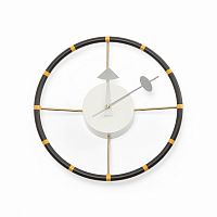 часы steering wheel настенные черный+желтый/black+yellow в Екатеринбурге