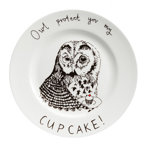тарелка owl protect you my cup cake в Екатеринбурге