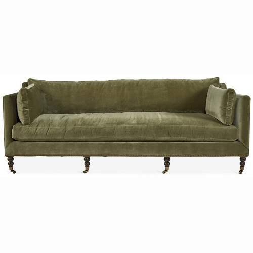 диван madeline sofa прямой зеленый в Екатеринбурге