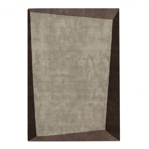 ковер dipped frame dark bege 120x170 бежевый в Екатеринбурге