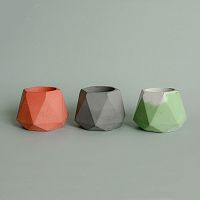 подсвечник из бетона под мрамор eco линту, 6 см в Екатеринбурге