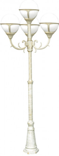 садово-парковый светильник arte lamp monaco a1497pa-4wg в Екатеринбурге