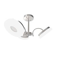 потолочная светодиодная люстра idlamp frittelle 107/3pf-ledwhitechrome в Екатеринбурге