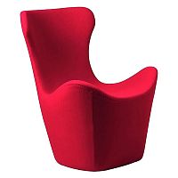 кресло papilio lounge chair красное в Екатеринбурге