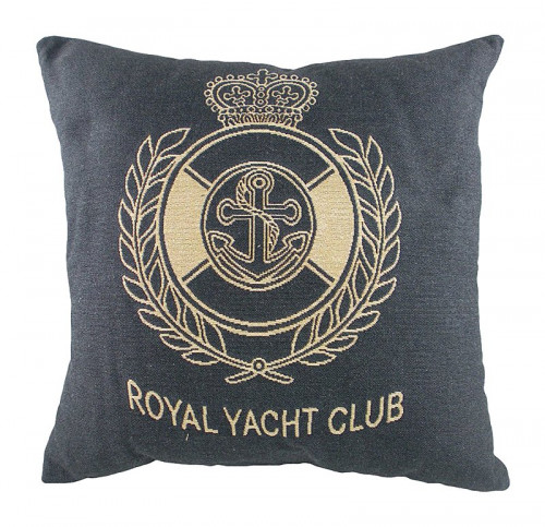 подушка с гербом королевского royal yacht club denim в Екатеринбурге