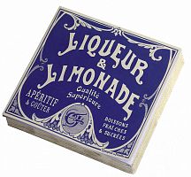 салфетки ликер и лимонад шт.(бумага,хсм) comptoir de famille в Екатеринбурге